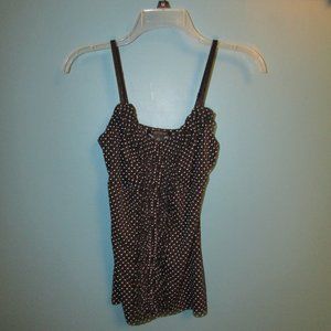 *3 for $25* WHBM polka dot camisole